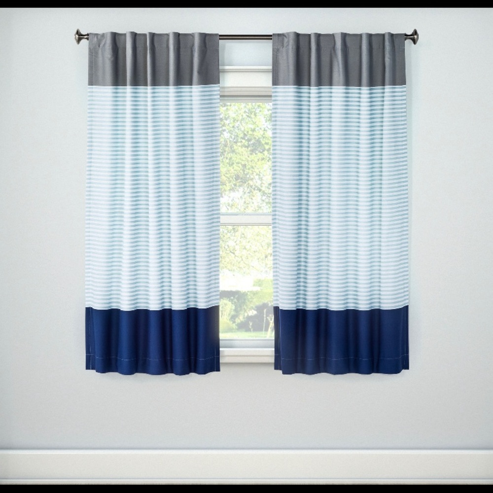COPY - Target 63” Pillowfort Colorblock Blackout …